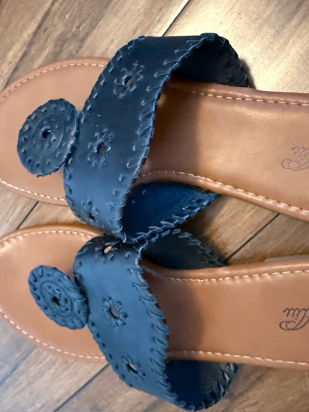 Womens black sandals - Picture 6 of 7